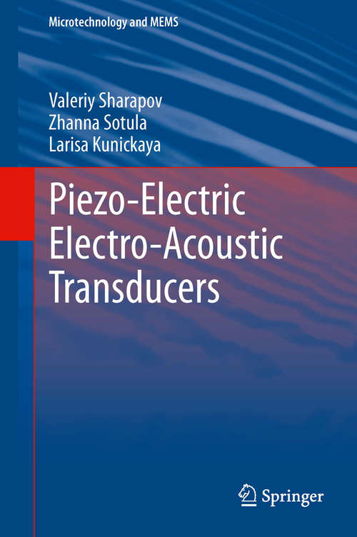 Book cover of Piezo-Electric Electro-Acoustic Transducers