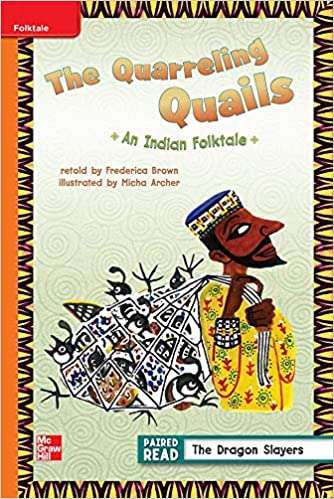 Book cover of The Quarreling Quails: An Indian Folktale (Reading Wonders: Approaching Level, Grade 3)