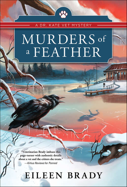 Book cover of Murders of a Feather (Dr. Kate Vet Mysteries #3)