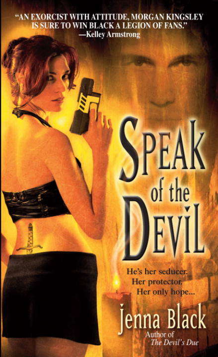 Book cover of Speak of the Devil (Morgan Kingsley #4)