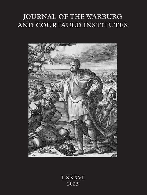 Book cover of Journal of the Warburg and Courtauld Institutes, volume 86 number 1 (2023)