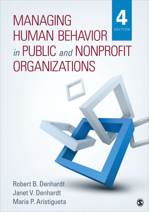 Book cover of Managing Human Behavior in Public and Nonprofit Organizations