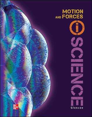 Book cover of Glencoe Motion and Forces iScience