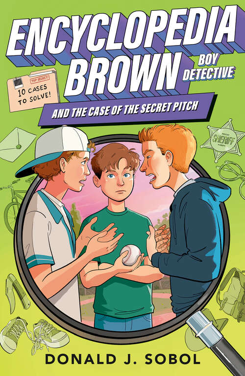 Book cover of Encyclopedia Brown and the Case of the Secret Pitch (Encyclopedia Brown #2)