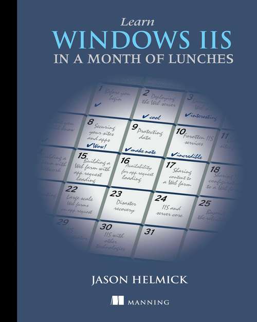Book cover of Learn Windows IIS in a Month of Lunches