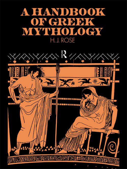 Book cover of A Handbook of Greek Mythology (6)