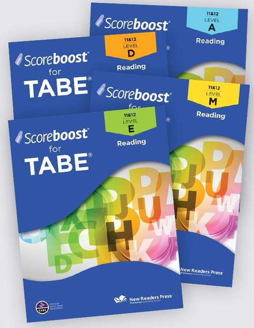 Book cover of Scoreboost for TABE Reading, Level E