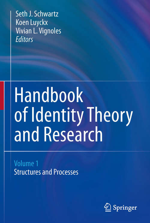 Book cover of Handbook of Identity Theory and Research