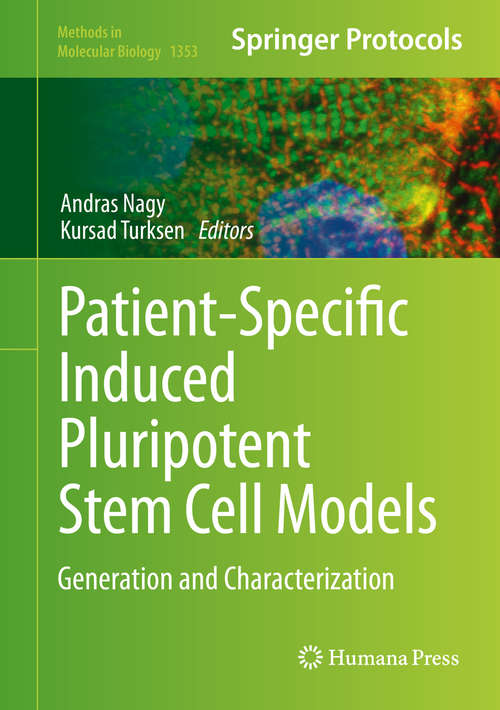 Book cover of Patient-Specific Induced Pluripotent Stem Cell Models