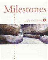 Book cover of Milestones B (California Edition)