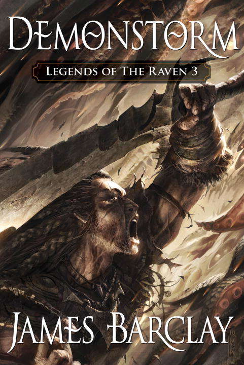 Book cover of Demonstorm (Legends of the Raven #3)