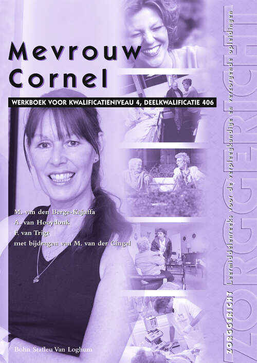 Book cover of Mevrouw Cornel