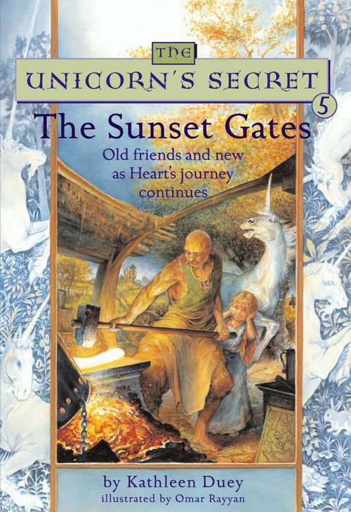 Book cover of The Sunset Gates (Unicorn's Secret #5)