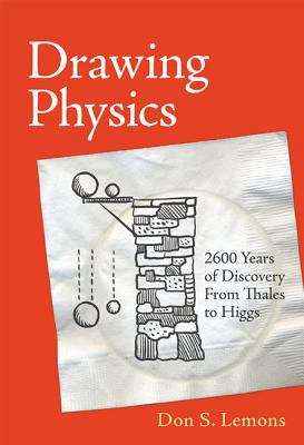 Book cover of Drawing Physics: 2,600 Years of Discovery From Thales to Higgs