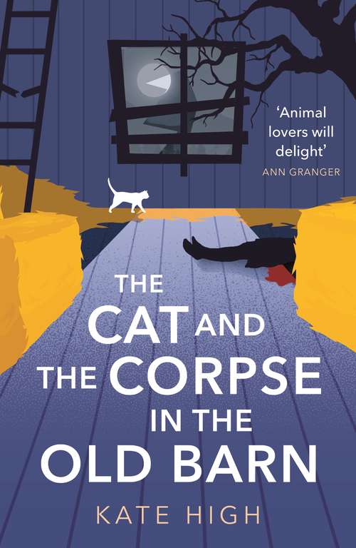 Book cover of The Cat and the Corpse in the Old Barn