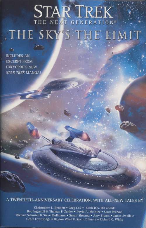 Book cover of Star Trek: The Sky's the Limit