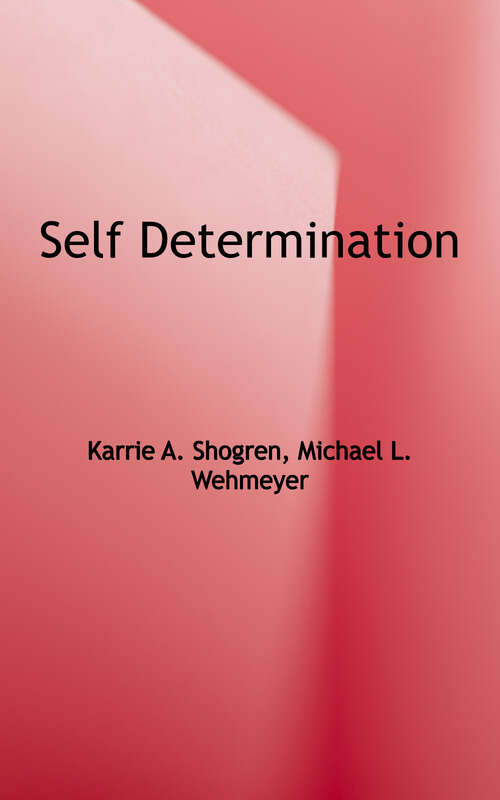 Book cover of Self-Determination