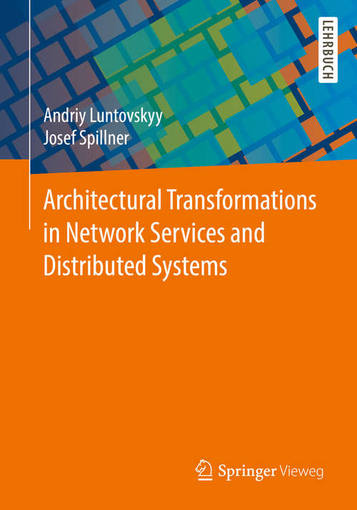 Book cover of Architectural Transformations in Network Services and  Distributed Systems