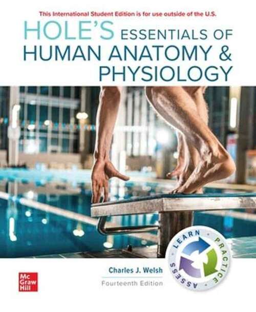 Book cover of Hole's Essentials of Human Anatomy & Physiology (Fourteenth Edition)