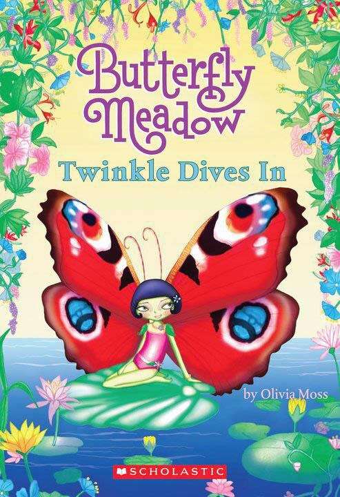 Book cover of Twinkle Dives In (Butterfly Meadow #2)