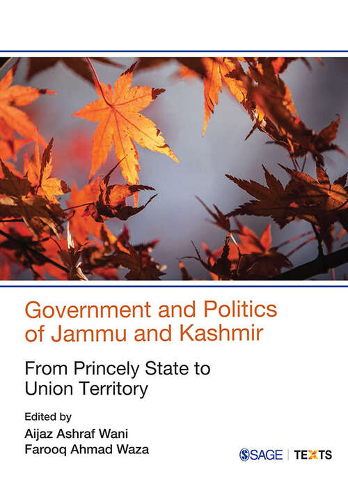 Book cover of Government and Politics of Jammu and Kashmir