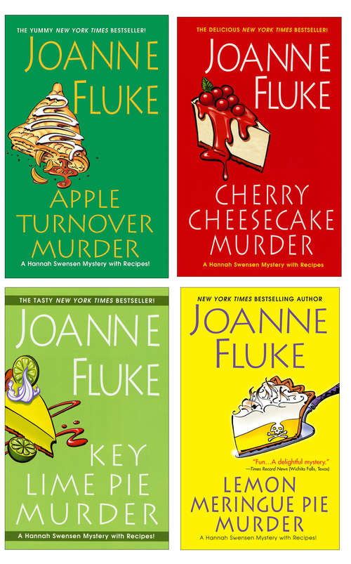 Book cover of Apple Turnover Murder Bundle with Key Lime Pie Murder, Cherry Cheesecake Murder,  Lemon Meringue Pie Murder, and an EXTENDED excerpt of Devil's Food Cake Murder