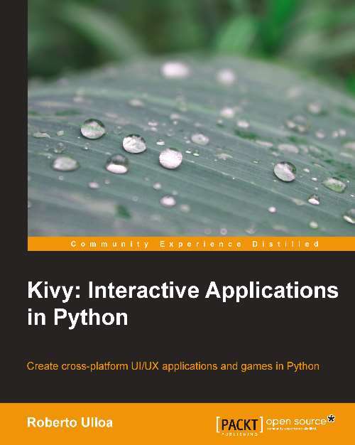 Book cover of Kivy: Interactive Applications in Python