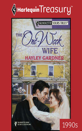 Book cover of The One-Week Wife