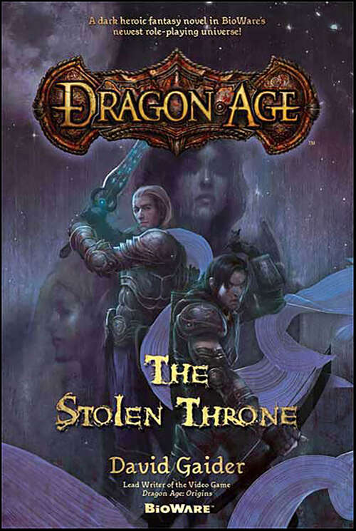 Book cover of Dragon Age: The Stolen Throne (Dragon Age)