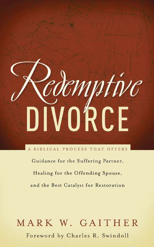 Book cover of Redemptive Divorce
