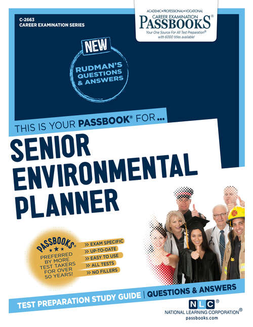 Book cover of Senior Environmental Planner: Passbooks Study Guide (Career Examination Series)