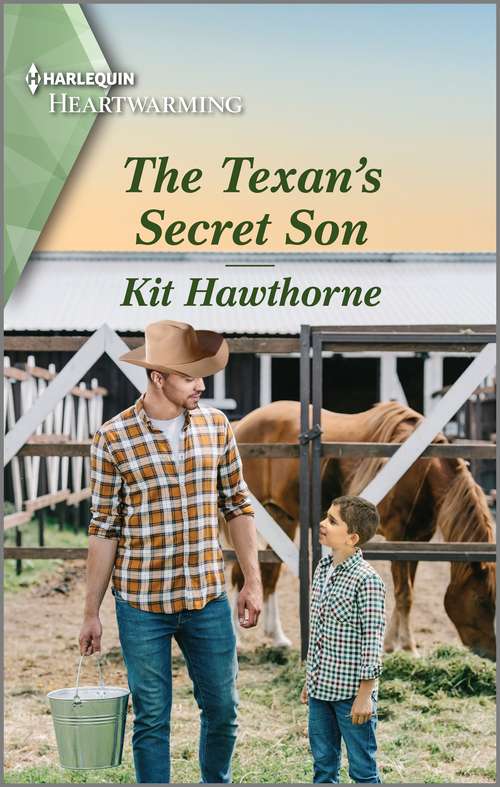 Book cover of The Texan's Secret Son: A Clean Romance (Truly Texas #3)
