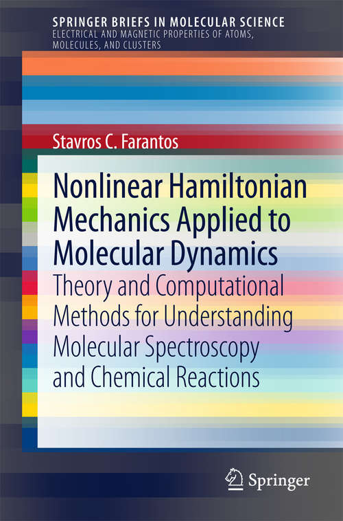 Book cover of Nonlinear Hamiltonian Mechanics Applied to Molecular Dynamics