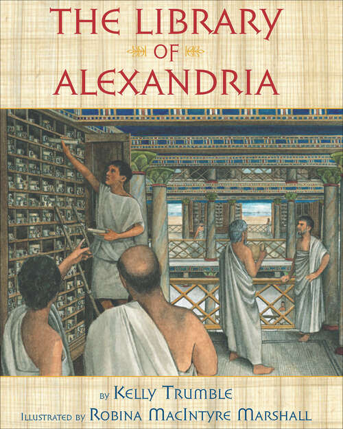 Book cover of The Library of Alexandria