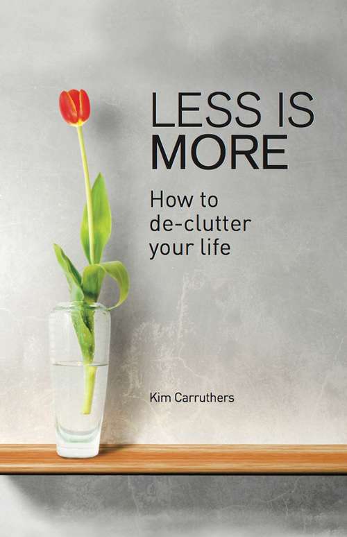 Book cover of Less is More