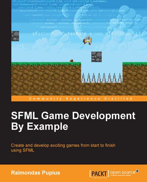 Book cover of SFML Game Development By Example