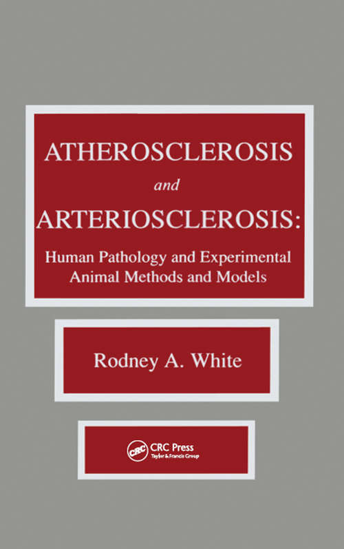 Cover image of Atherosclerosis and Arteriosclerosis
