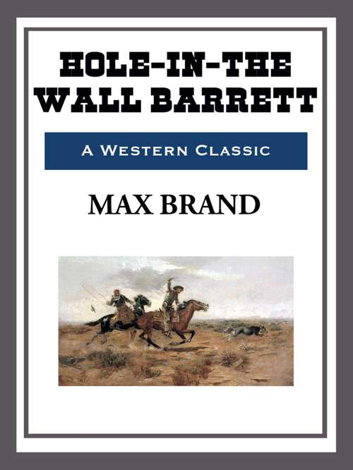 Book cover of Hole-in-the-Wall Barrett