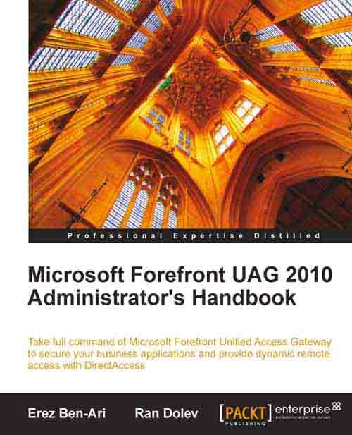 Book cover of Microsoft Forefront UAG 2010 Administrator's Handbook
