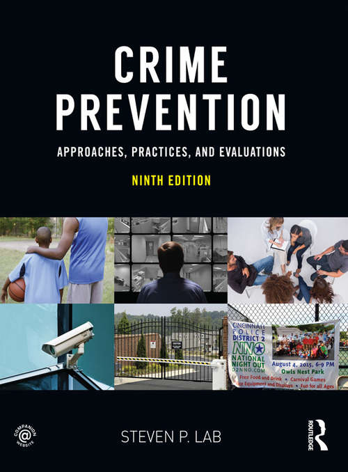 Book cover of Crime Prevention: Approaches, Practices, and Evaluations