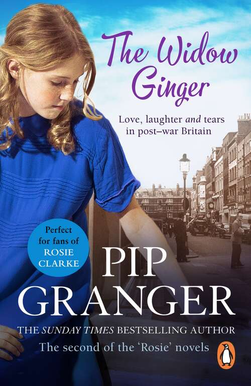 Book cover of The Widow Ginger: A heart-warming and upliftingly funny saga from the East End