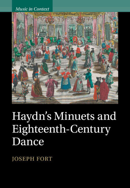 Book cover of Haydn's Minuets and Eighteenth-Century Dance (Music in Context)