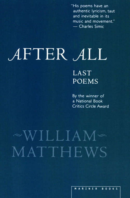 Book cover of After All