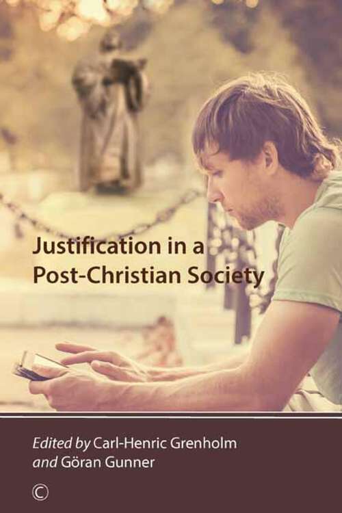 Book cover of Justification in a Post-Christian Society (1)