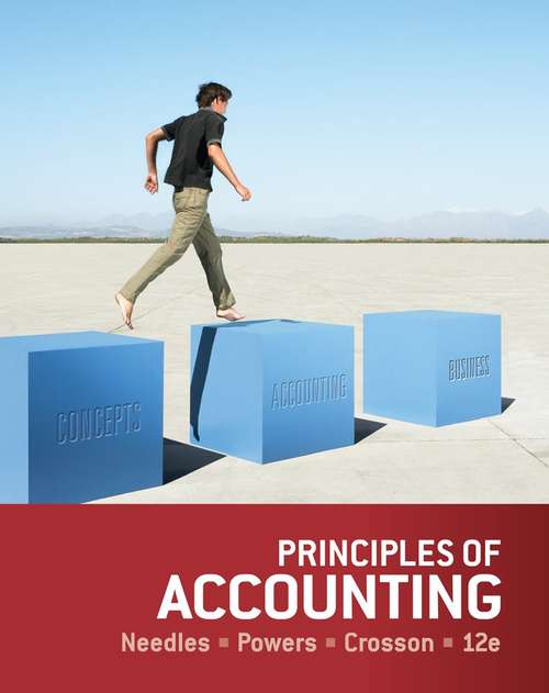 Book cover of Principles of Accounting, 12th Edition