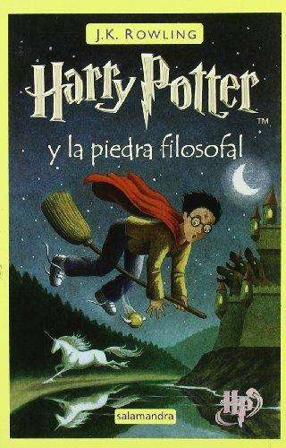 Book cover of Harry Potter y la Piedra Filosofal (Harry Potter #1)