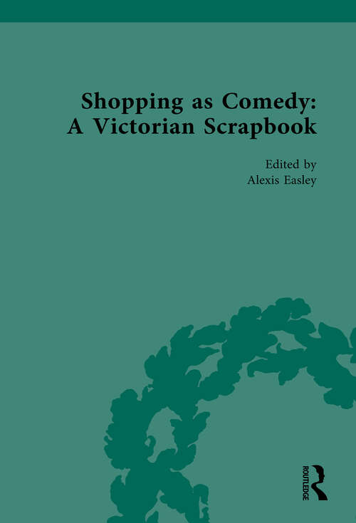 Book cover of Shopping as Comedy: A Victorian Scrapbook
