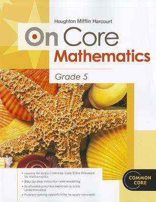 Book cover of On Core Mathematics, Grade 5
