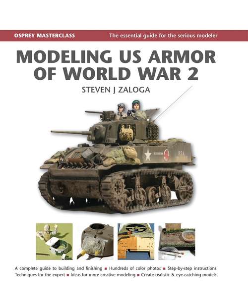 Book cover of Modeling US Armor of World War 2