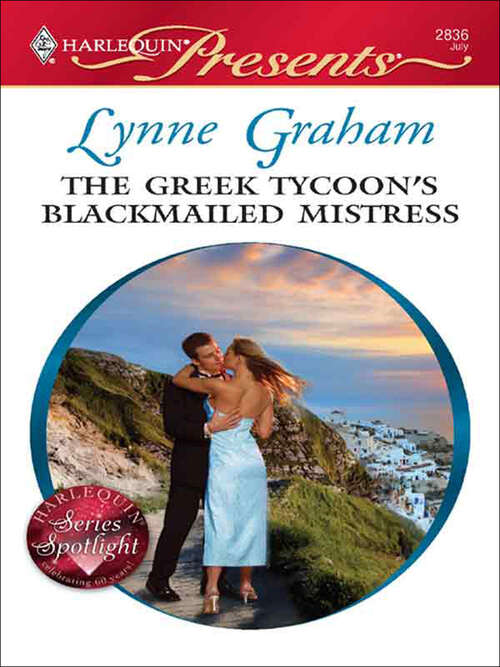 Book cover of The Greek Tycoon's Blackmailed Mistress
